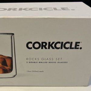 Corkcicle Rocks Glass Set - brand new, unopened box